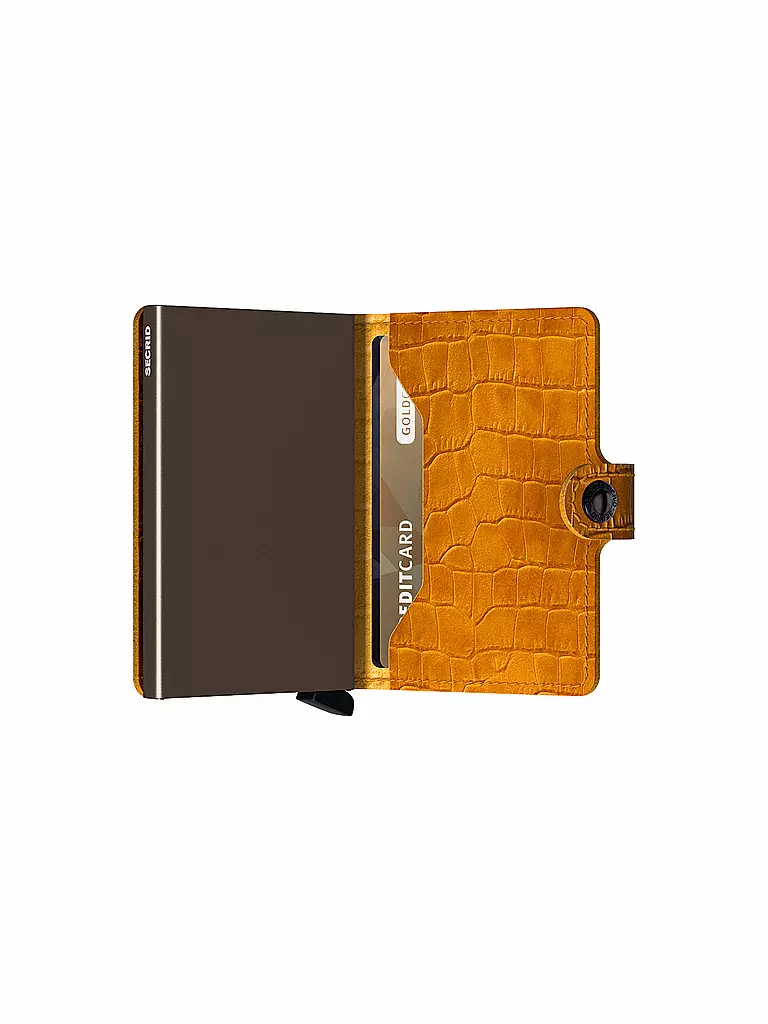 SECRID | Portefeuille - Miniwallet Cleo Mini Ocre Marron | senf