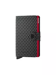 SECRID | Portefeuille - Miniwallet Cubic Noir Rouge | Noir