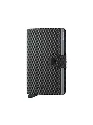 SECRID | Portefeuille - Miniwallet Cubic Noir Rouge | Noir