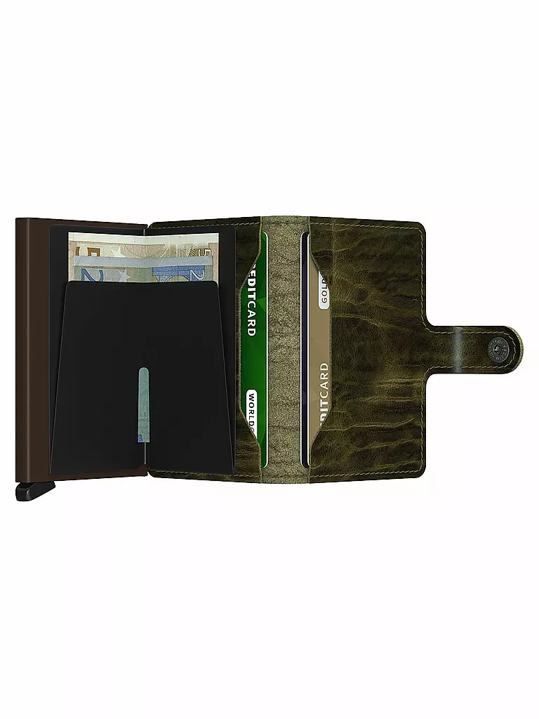 SECRID | Portefeuille - Miniwallet Dutch Martin Mini Olive | Olive