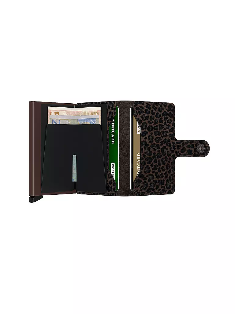 SECRID | Portefeuille - Miniwallet LEO marron | 