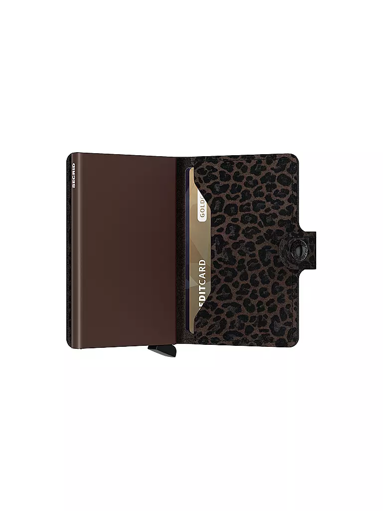 SECRID | Portefeuille - Miniwallet LEO marron | 
