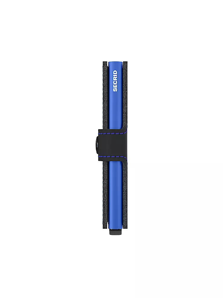 SECRID | Portefeuille - Miniwallet Matte Mini Black & Blue | 