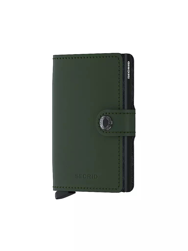 SECRID | Portefeuille - Miniwallet Matte Mini Green/Black | dunkelgrün