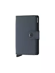 SECRID | Portefeuille - Miniwallet MATTE Mini black & ochre | Bleu foncé