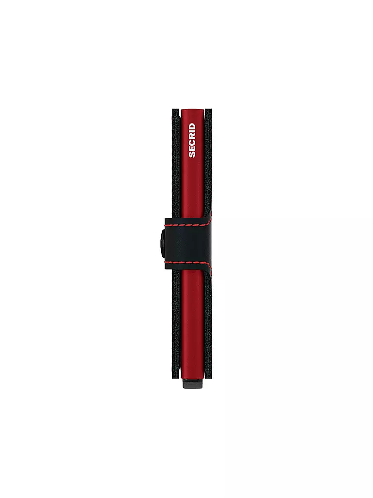 SECRID | Portefeuille - Miniwallet Matte mini Noir/Rouge | schwarz