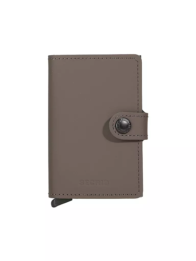SECRID | Portefeuille - Miniwallet MATTE Mini truffe | braun