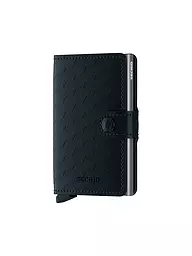 SECRID | Portefeuille - Miniwallet Optical Mini Black Titanium | Noir
