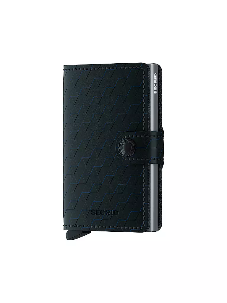 SECRID | Portefeuille - Miniwallet Optical Mini Black Titanium | schwarz