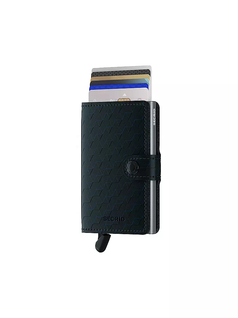 SECRID | Portefeuille - Miniwallet Optical Mini Black Titanium | 