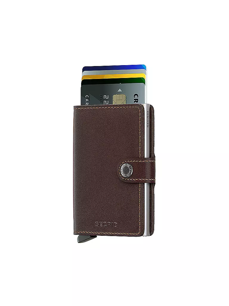 SECRID | Portefeuille - Miniwallet Original Mini Marron Foncé | braun