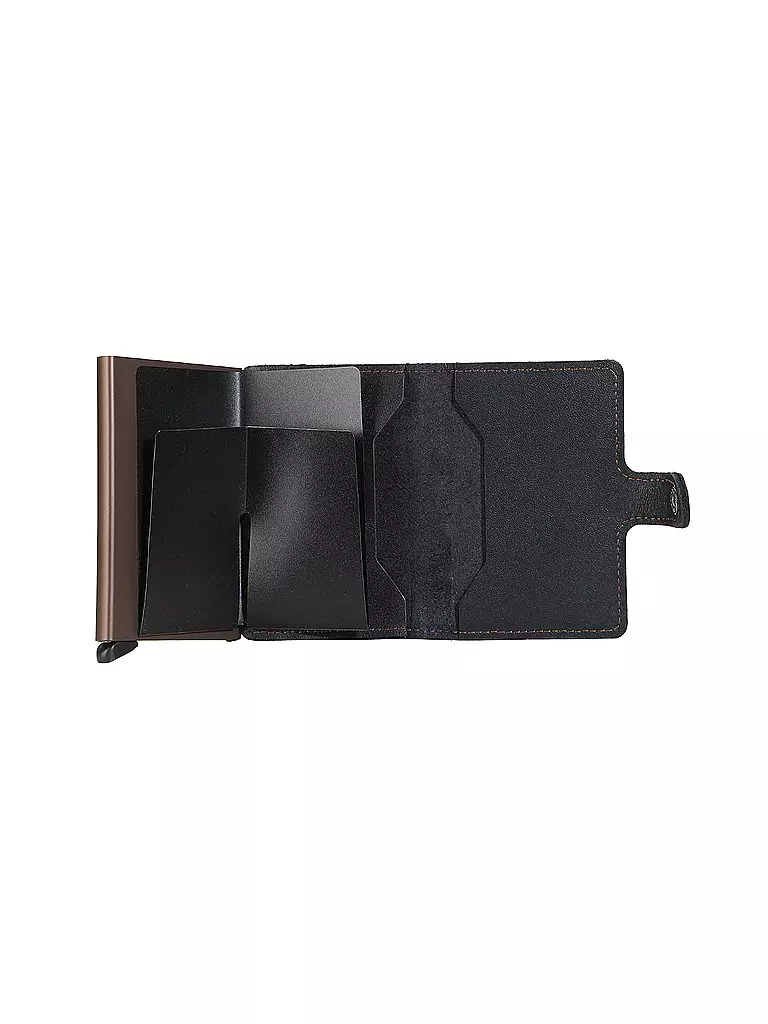 SECRID | Portefeuille - Miniwallet Original Mini Noir-Marron | 