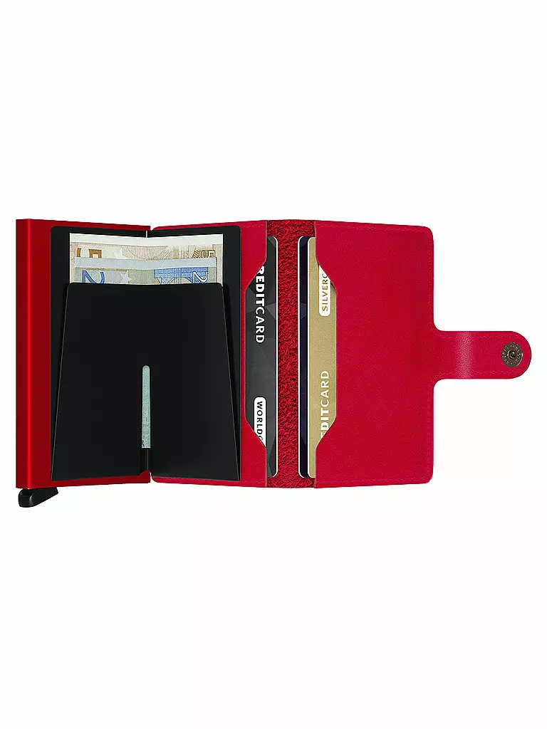 SECRID | Portefeuille - Miniwallet Original Mini Rouge/Rouge | 