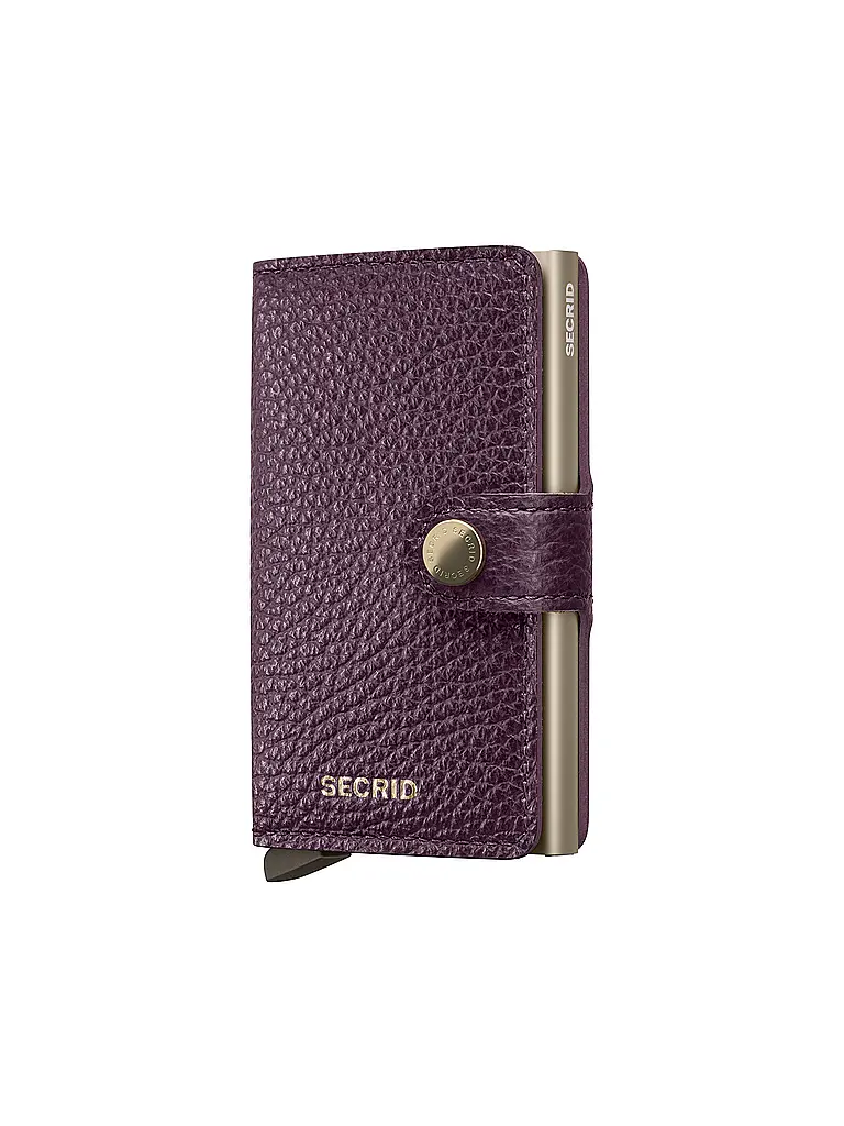 SECRID | Portefeuille - Miniwallet PEBBLE MINI Grape | dunkelrot