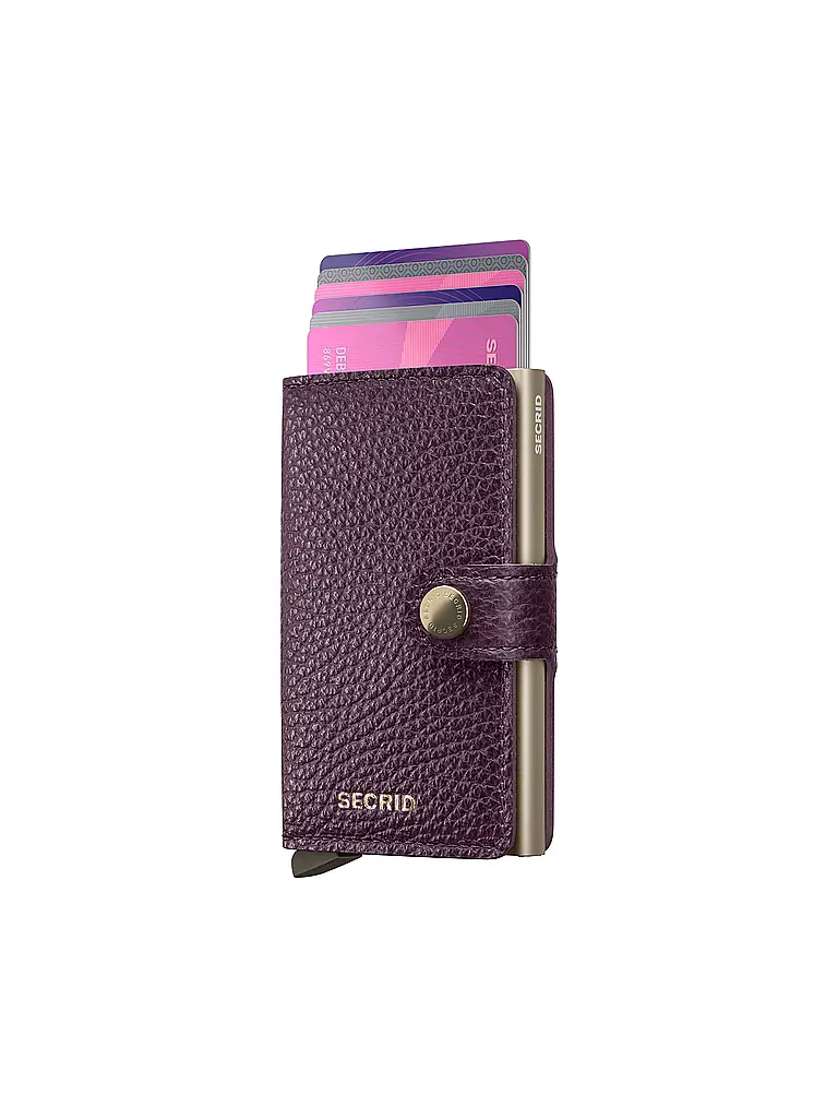 SECRID | Portefeuille - Miniwallet PEBBLE MINI Grape | 