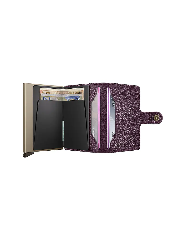 SECRID | Portefeuille - Miniwallet PEBBLE MINI Grape | 