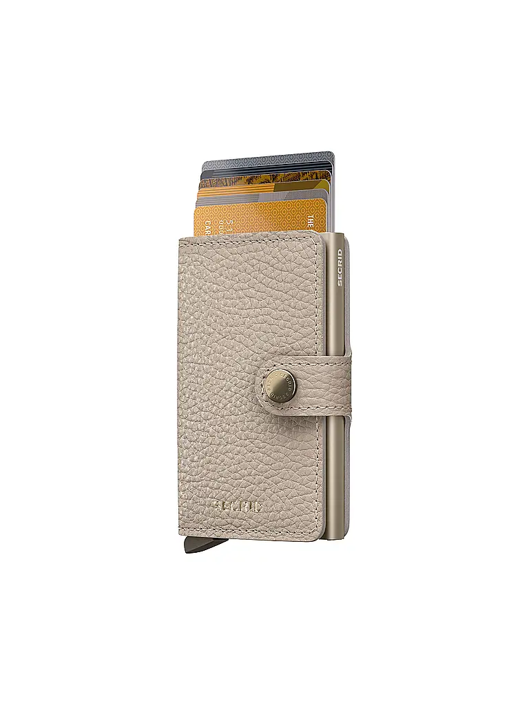 SECRID | Portefeuille - Miniwallet PEBBLE MINI Latte | 