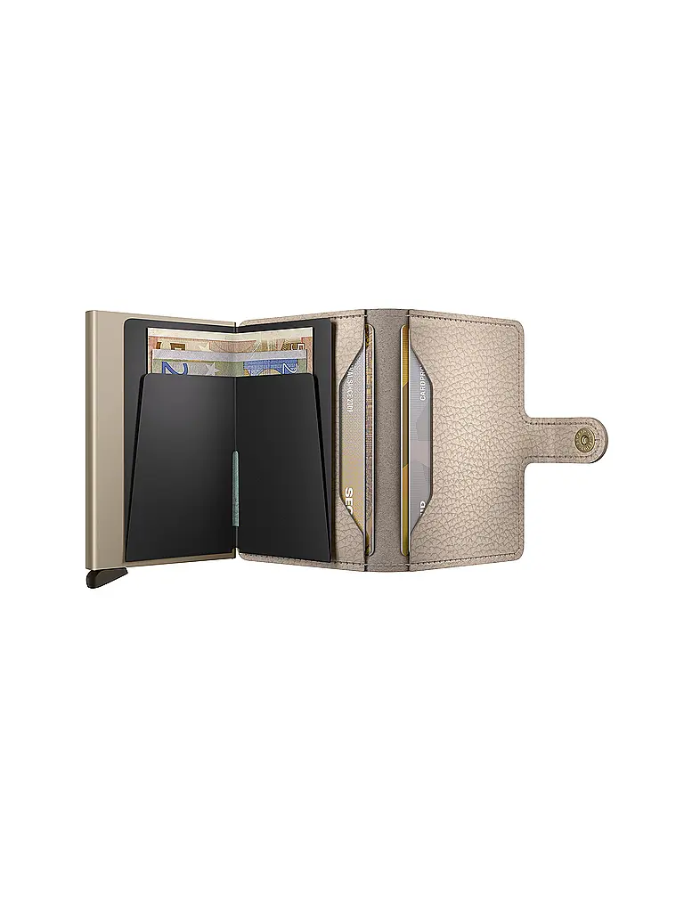 SECRID | Portefeuille - Miniwallet PEBBLE MINI Latte | 
