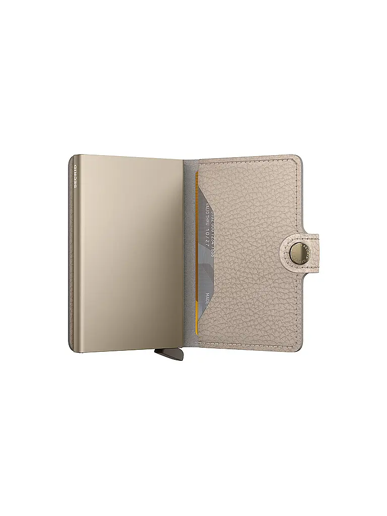 SECRID | Portefeuille - Miniwallet PEBBLE MINI Latte | 