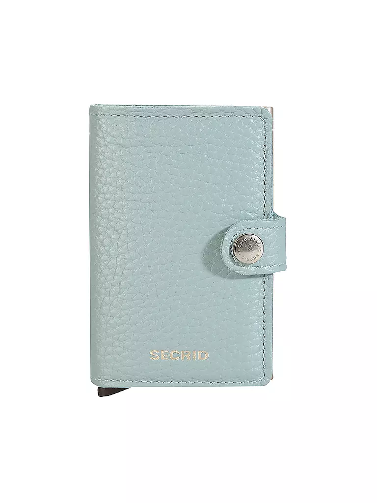 SECRID | Portefeuille - Miniwallet PEBBLE MINI vert d'eau | mint