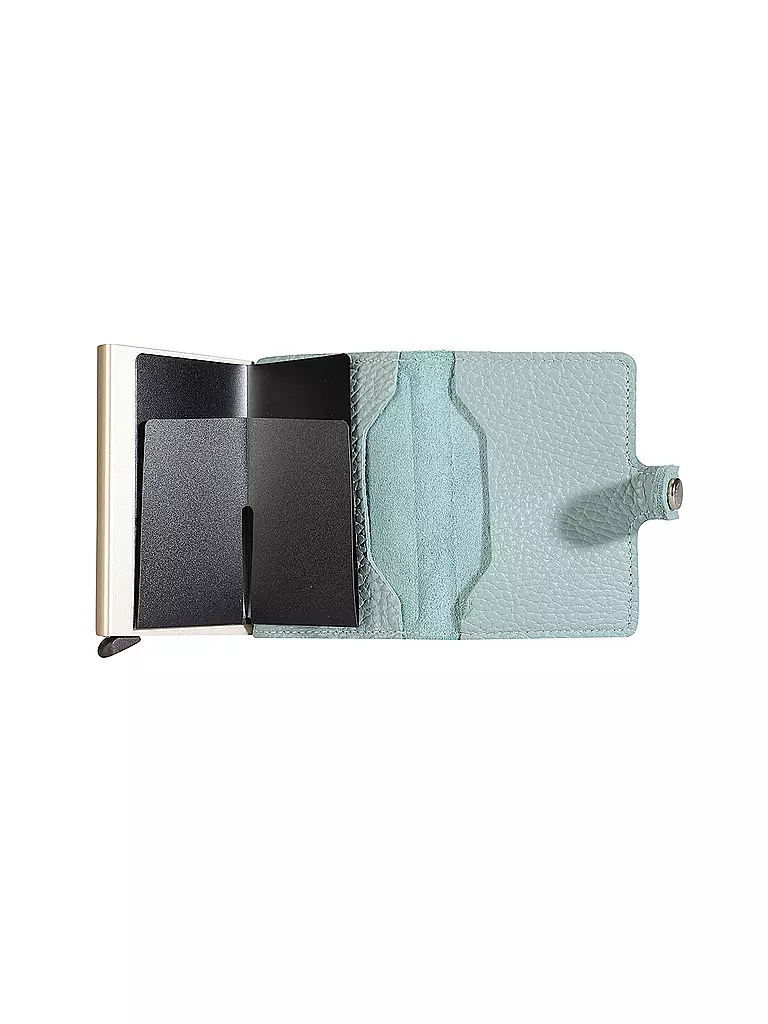 SECRID | Portefeuille - Miniwallet PEBBLE MINI vert d'eau | 