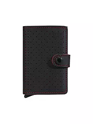 SECRID | Portefeuille - Miniwallet Perforated Mini Black | Noir
