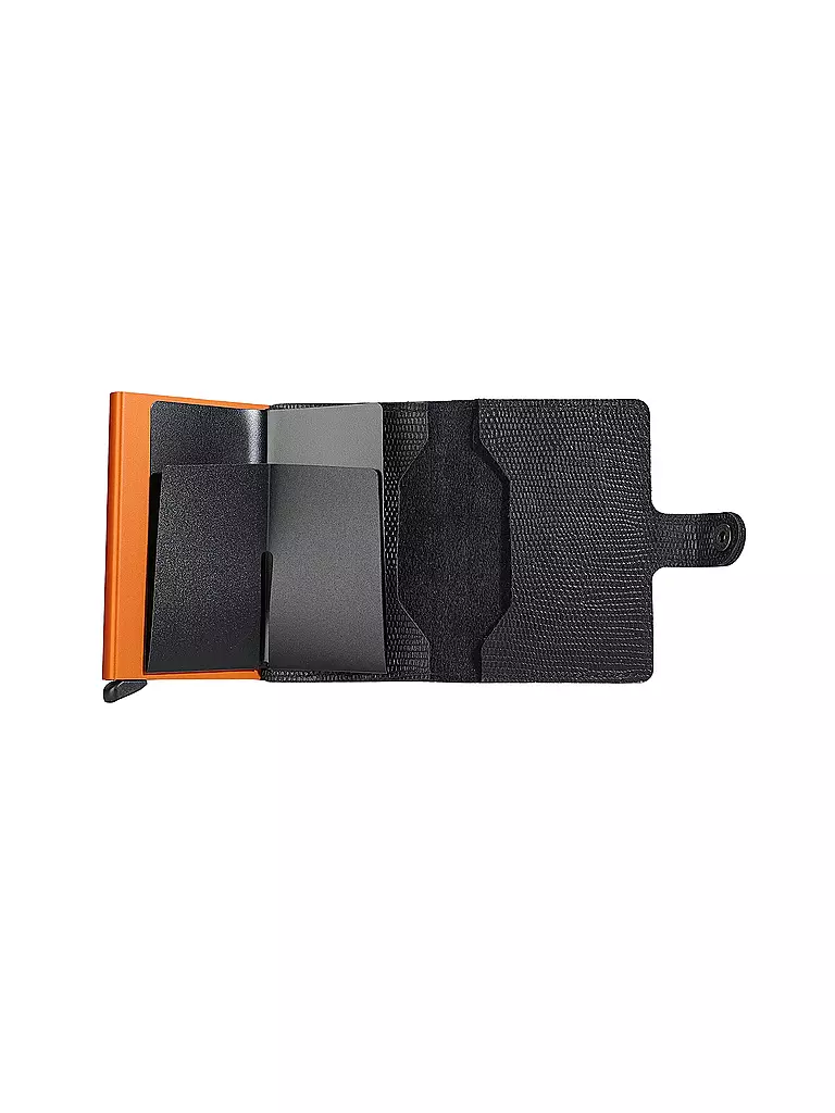 SECRID | Portefeuille - Miniwallet RANGO noir-orange | 
