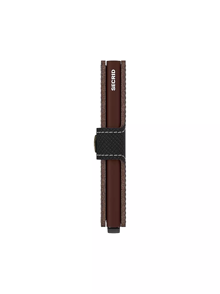 SECRID | Portefeuille - Miniwallet Saffiano Brown | 