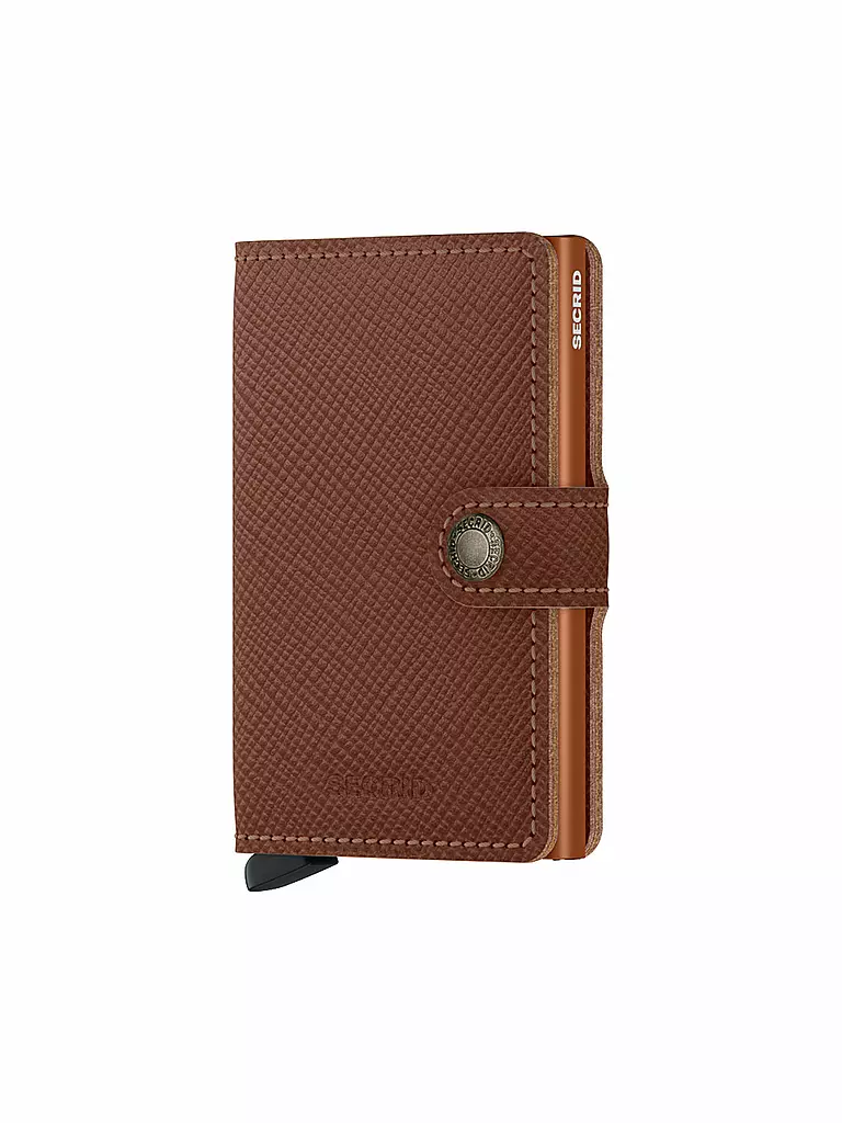 SECRID | Portefeuille - Miniwallet Saffiano Caramel | hellbraun