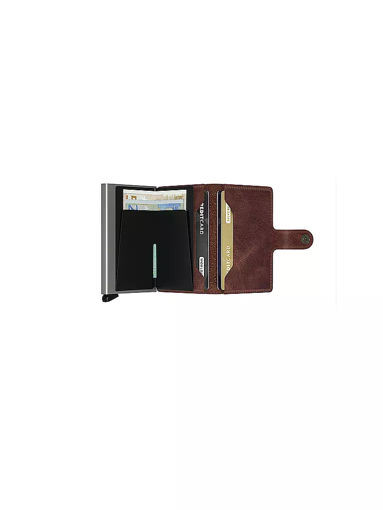 SECRID | Portefeuille - Miniwallet Vintage Mini Brown | braun