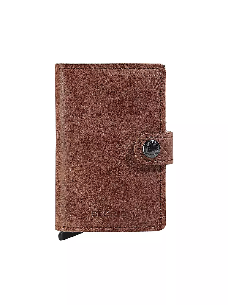 SECRID | Portefeuille - Miniwallet VINTAGE MINI Cognac Brown | camel
