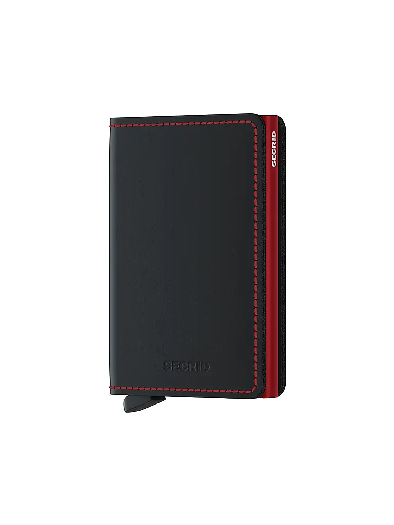SECRID | Portefeuille - Slimwallet black & red | Noir