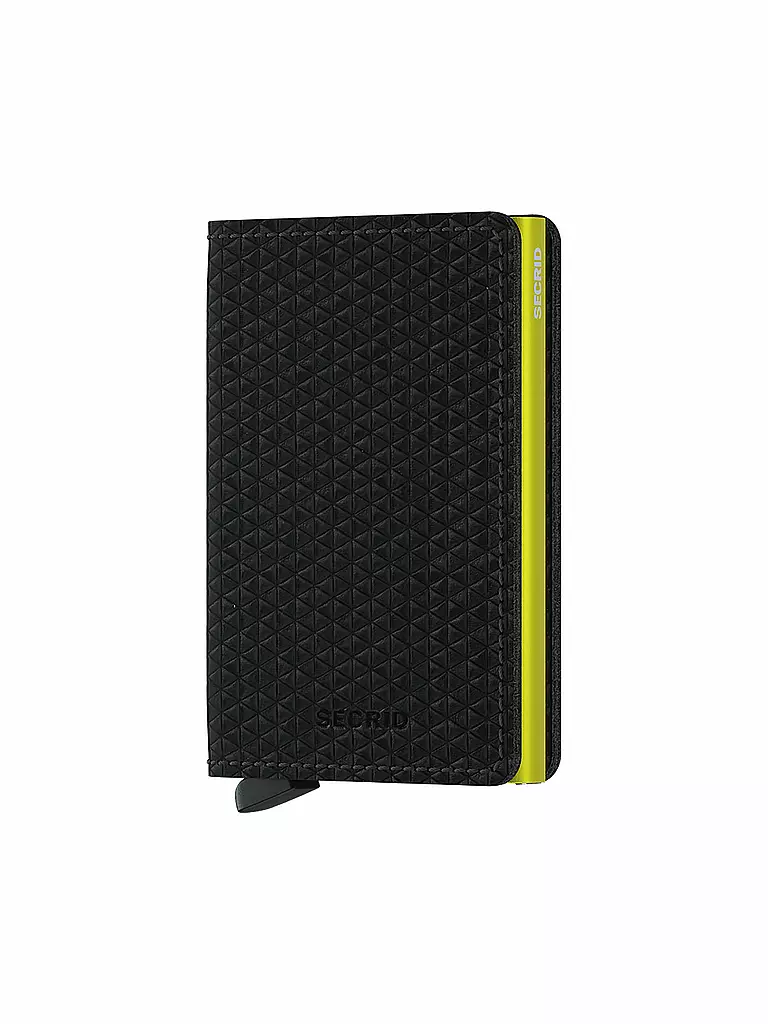 SECRID | Portefeuille - Slimwallet Diamond Slim Noir | schwarz