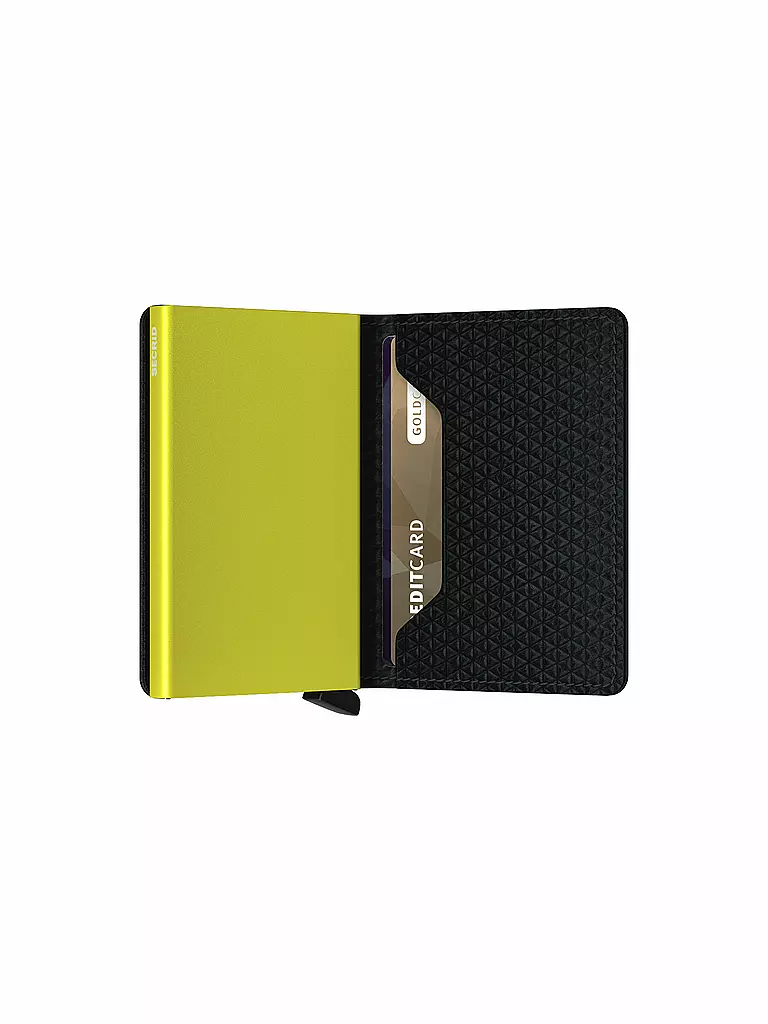 SECRID | Portefeuille - Slimwallet Diamond Slim Noir | schwarz