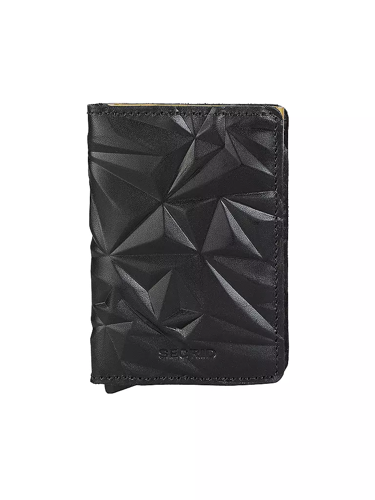 SECRID | Portefeuille - Slimwallet noir doré | schwarz