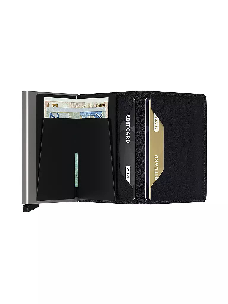 SECRID | Portefeuille - Slimwallet Original Slim Black | schwarz