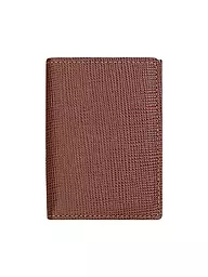 SECRID | Portefeuille - Slimwallet Saffiano Caramel | Marron