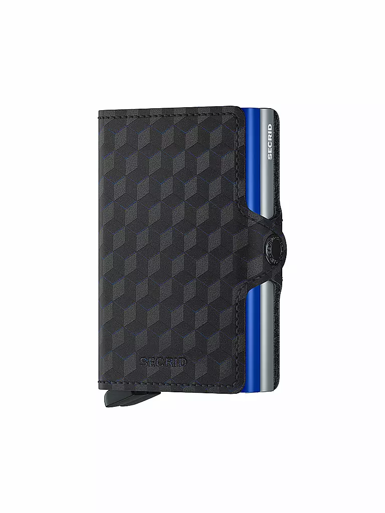 SECRID | Portefeuille - Twinwallet Optical Twin Titanium Blue | dunkelblau