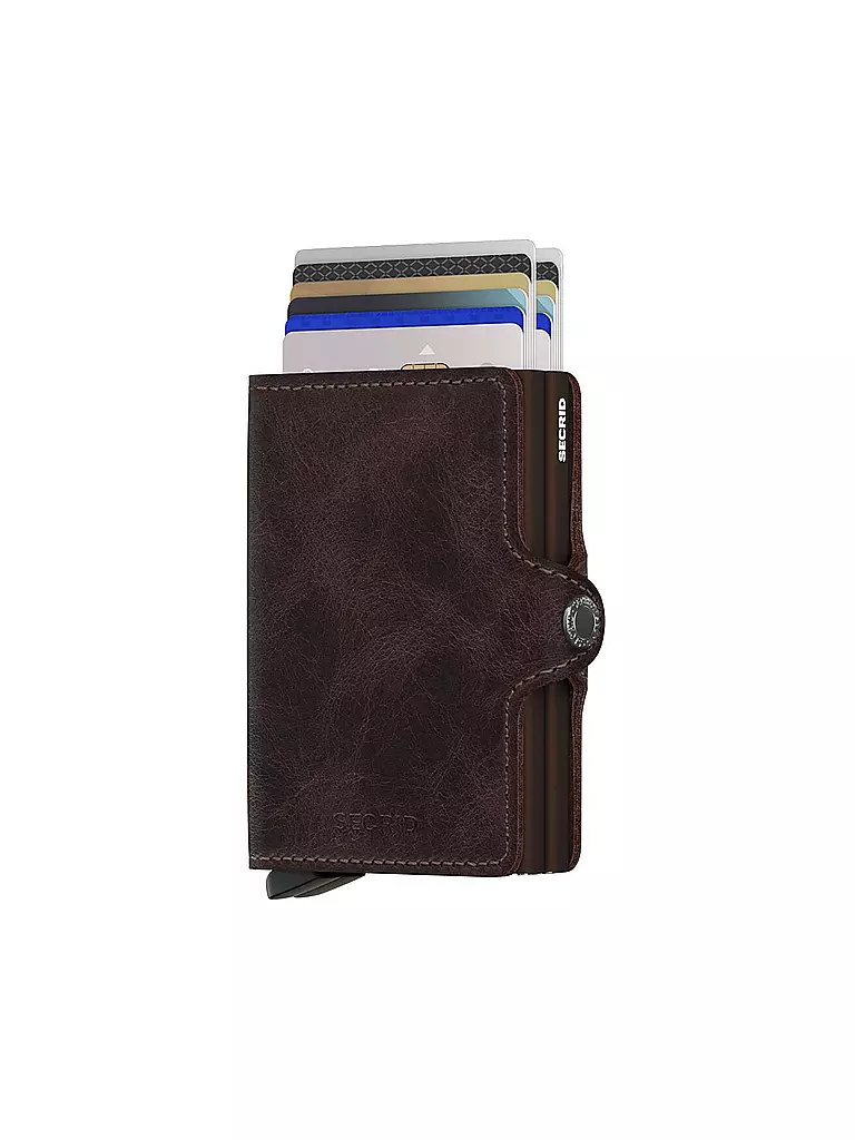 SECRID | Portefeuille - Twinwallet Vintage Twin Chocolate | 