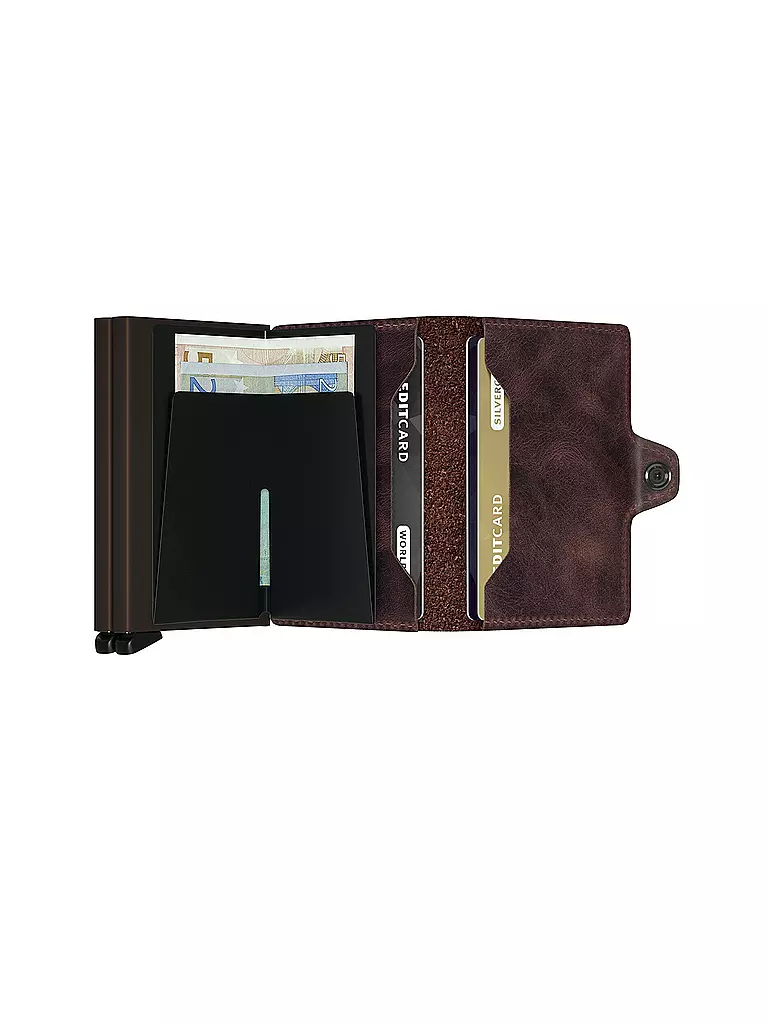 SECRID | Portefeuille - Twinwallet Vintage Twin Chocolate | 