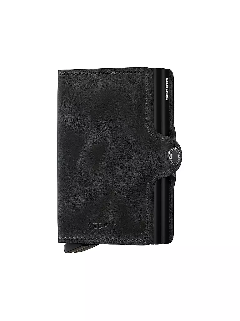 SECRID | Portefeuille - Twinwallet Vintage Twin Noir | schwarz