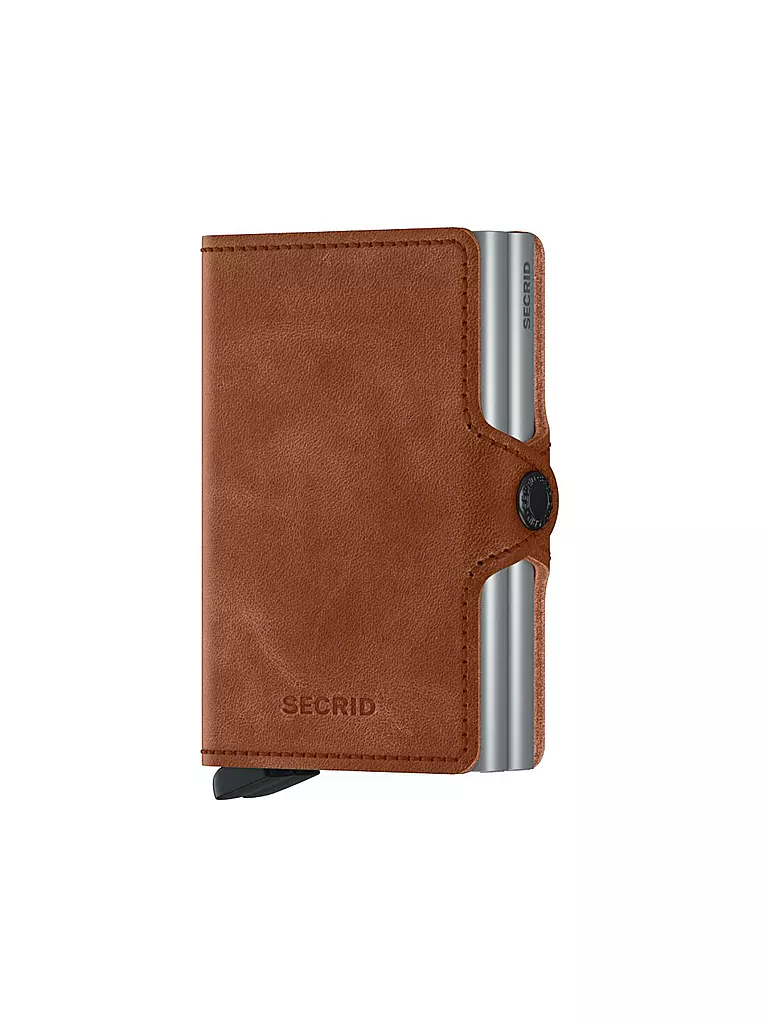 SECRID | Portefeuille - Twinwallet VINTAGE | hellbraun