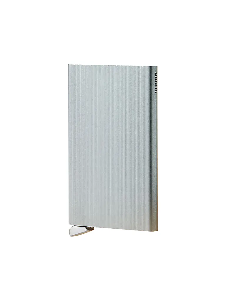SECRID | Portefeuille PREMIUM CARDPROTECTOR + FLUTED Argent | silber