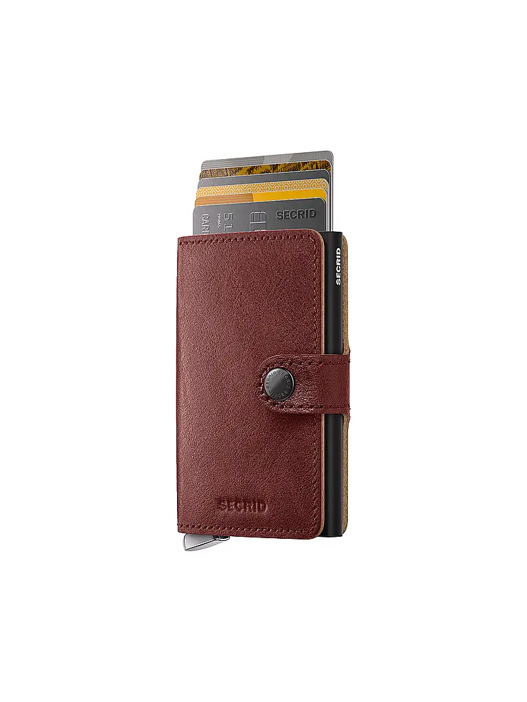 SECRID | Portefeuille PREMIUM MINIWALLET Basco Marron | Marron