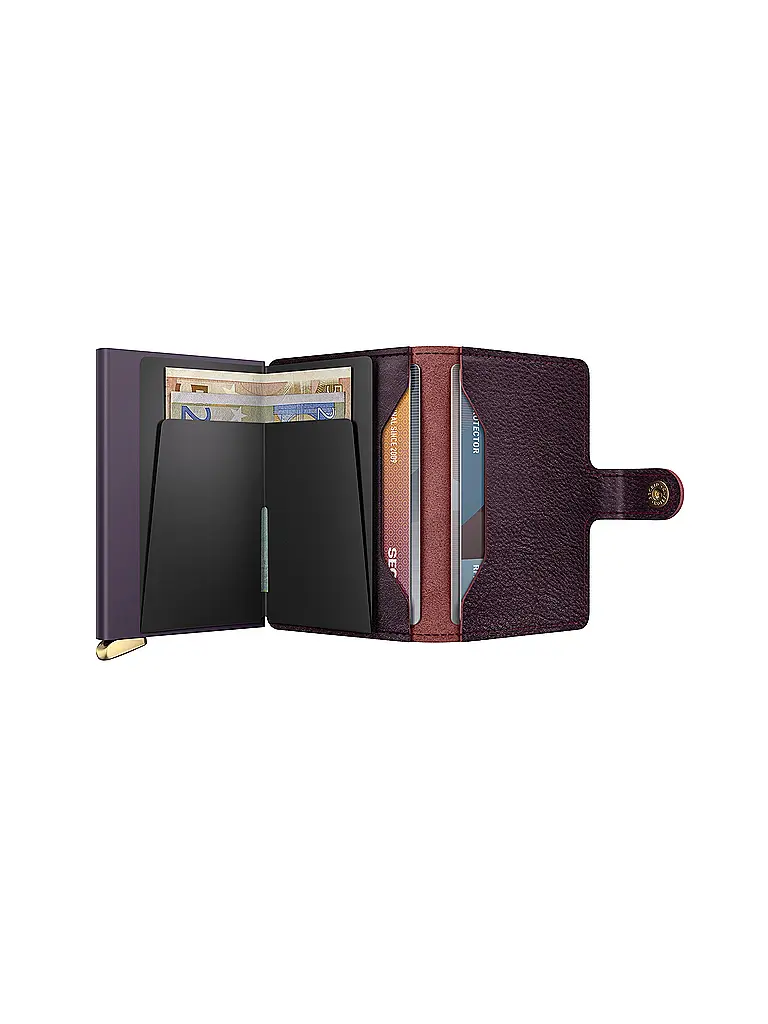SECRID | Portefeuille PREMIUM MINIWALLET Bordeaux | 