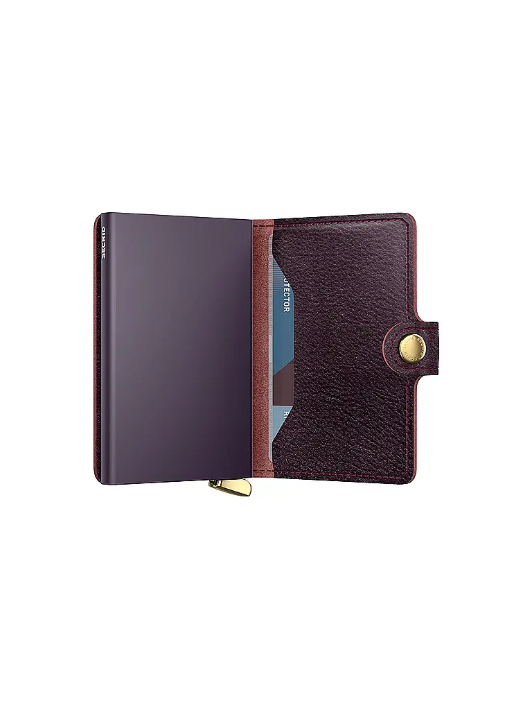 SECRID | Portefeuille PREMIUM MINIWALLET Bordeaux | 