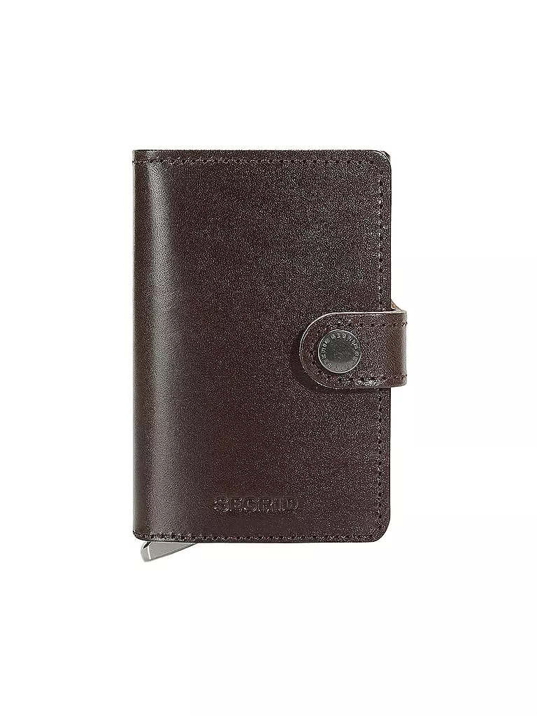 SECRID | Portefeuille PREMIUM MINIWALLET DUSK Marron foncé | braun