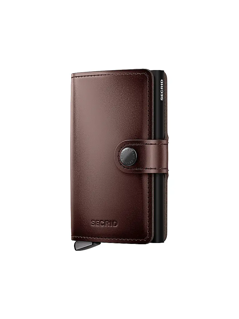SECRID | Portefeuille PREMIUM MINIWALLET DUSK Marron foncé | braun