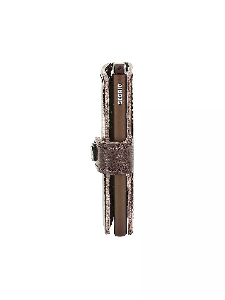 SECRID | Portefeuille PREMIUM MINIWALLET DUSK Marron foncé | braun