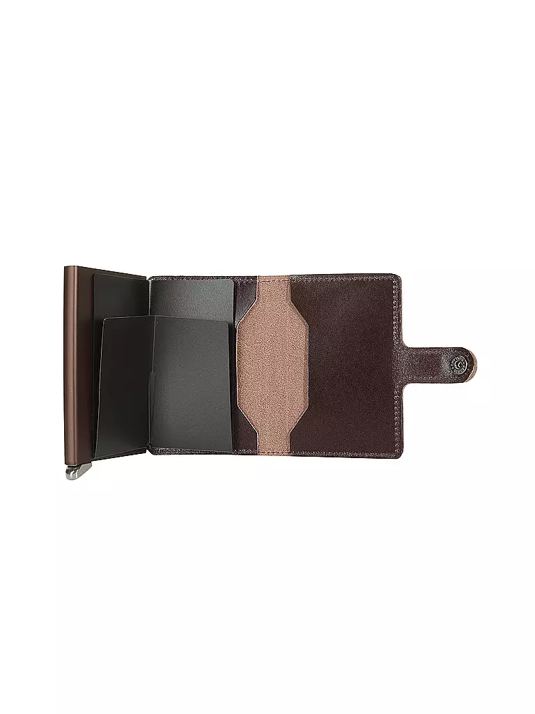 SECRID | Portefeuille PREMIUM MINIWALLET DUSK Marron foncé | 